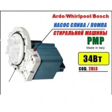 Насос (помпа) для стиральной машины. Ardo 651065248, 518009500 Bosch вместо насоса под 4 защелки Насос (помпа) для стиральной машины. Ardo 651065248, 518009500 Bosch вместо насоса под 4 защелки