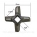 Нож для мясорубки Zelmer/Bosch №5 Original 028887, 620949, 631383, 861007 Нож для мясорубки Zelmer/Bosch №5 Original 028887, 620949, 631383, 861007